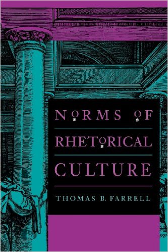cover of "Norms of Rhetorical Culture" book